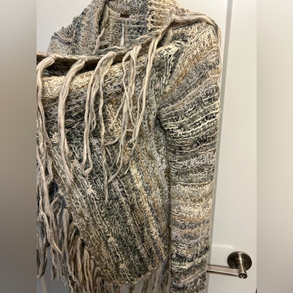 Free People Birkenstock Fringe Cardigan - Picture 11 of 11